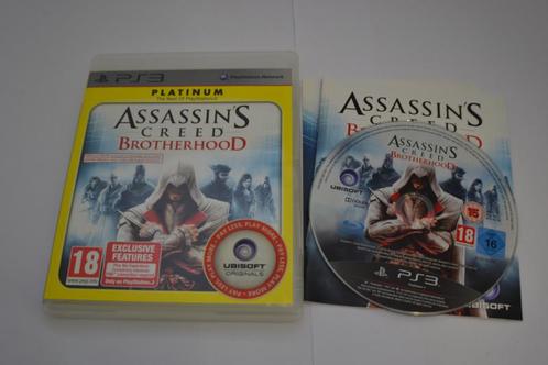 Assassins Creed Brotherhood - Platinum (PS3), Spelcomputers en Games, Games | Sony PlayStation 3, Zo goed als nieuw, Verzenden