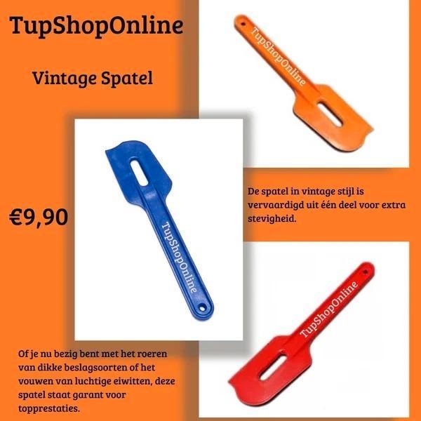 Tupperware Vintage Spatel Roze Blauw Rood of Oranje, Huis en Inrichting, Keuken | Tupperware, Nieuw, Verzenden