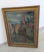 Aldo Mari (1913-1988) - Scorcio cittadino, Antiek en Kunst, Kunst | Schilderijen | Klassiek