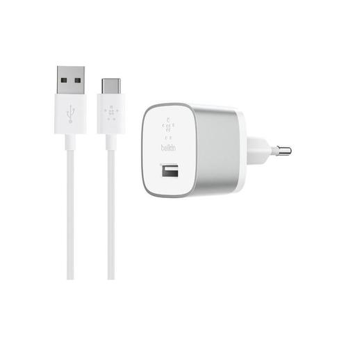 Belkin Quick Charge 3.0 oplader + 1,2m USB-C naar USB-A k..., Telecommunicatie, Mobiele telefoons | Telefoon-opladers, Verzenden