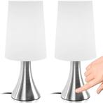 Jago Tafellamp, aanraakbediening, 3 lichtniveaus, set van 2, Huis en Inrichting, Verzenden, Zo goed als nieuw