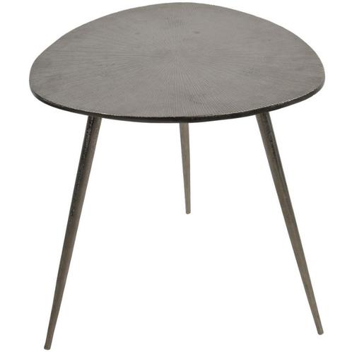 Shine bijzettafel brush 51 cm, Huis en Inrichting, Stoelen, Grijs, Nieuw, Ophalen of Verzenden