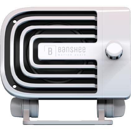Banshee BAR-VA1 Marifoonspeaker - wit - actieve speaker -, Watersport en Boten, Navigatiemiddelen en Scheepselektronica, Ophalen of Verzenden