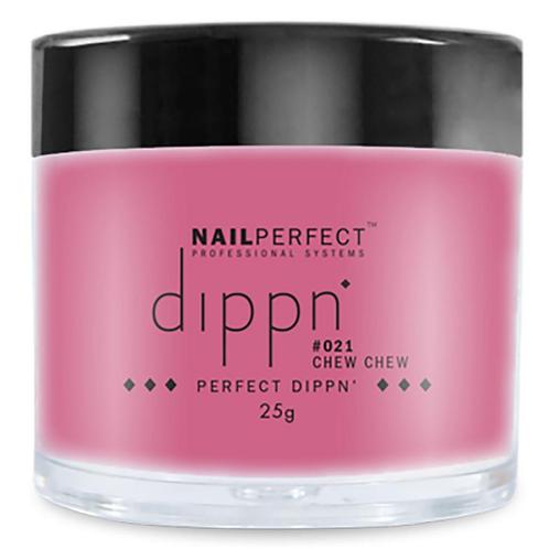 Nail Perfect  Dippn  #021 Chew Chew  25gr, Sieraden, Tassen en Uiterlijk, Uiterlijk | Haarverzorging, Nieuw, Verzenden