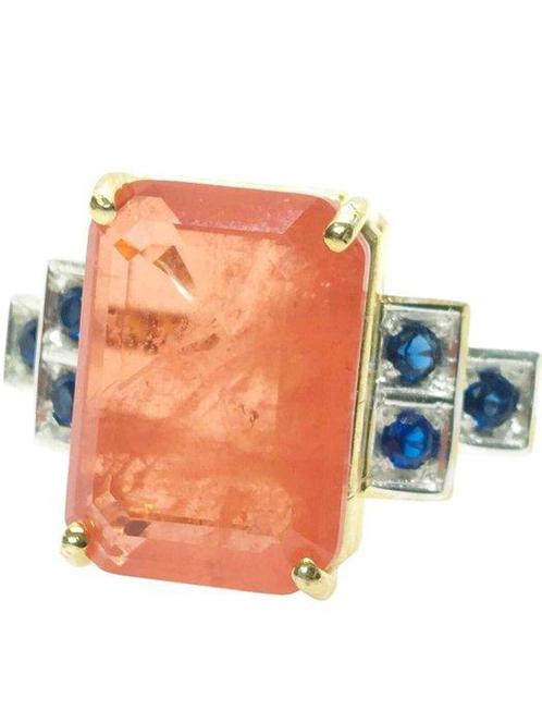 Zonder Minimumprijs - Ring - 9 kt. Geel goud, Zilver, Sieraden, Tassen en Uiterlijk, Ringen