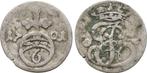 6 Pfennig 1701 Hildesheim Bistum: Jobst Edmund von Brabec..., Verzenden