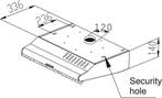 Exquisit UBH20MIINOX Afzuigkap 60 CM - Onderbouw afzuigkap, Ophalen of Verzenden, Gebruikt