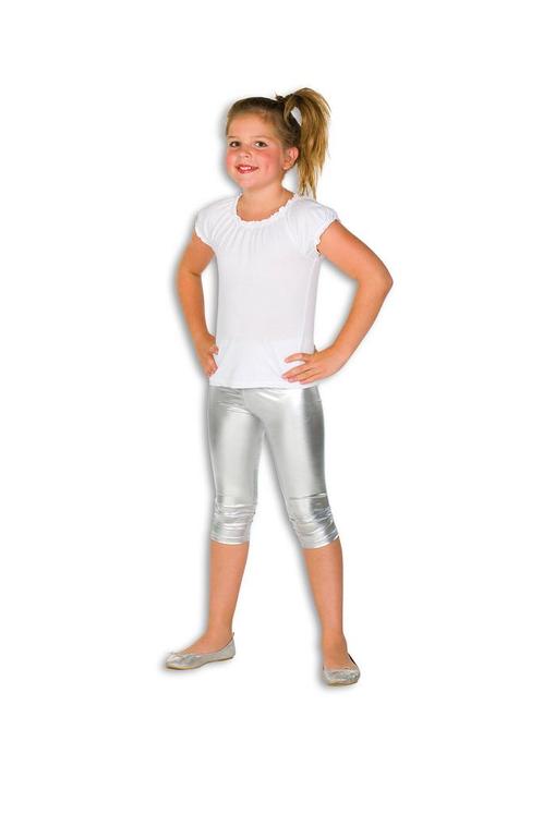 Legging Zilver Kind, Hobby en Vrije tijd, Feestartikelen, Nieuw, Ophalen of Verzenden