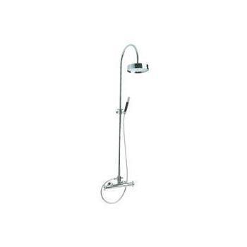 Cisal Barcelona Quad Doucheset Thermostatisch chroom, Doe-het-zelf en Verbouw, Sanitair, Kraan, Nieuw, Chroom, Ophalen of Verzenden