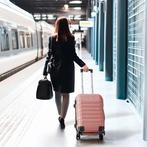 Harde Kofferset Rome - 3-Delig - ABS - Roze, Verzenden, Nieuw