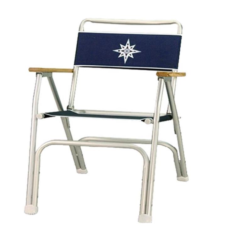 Dekstoel Beach Opvouwbaar Aluminium Laag Model, Watersport en Boten, Bootonderdelen, Nieuw, Zeilboot of Motorboot, Ophalen of Verzenden