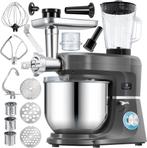 KESSER® 3-in-1 keukenmachine - Kneedmachine - 5,5L - Antraci, Witgoed en Apparatuur, Eierkokers, Verzenden, Nieuw