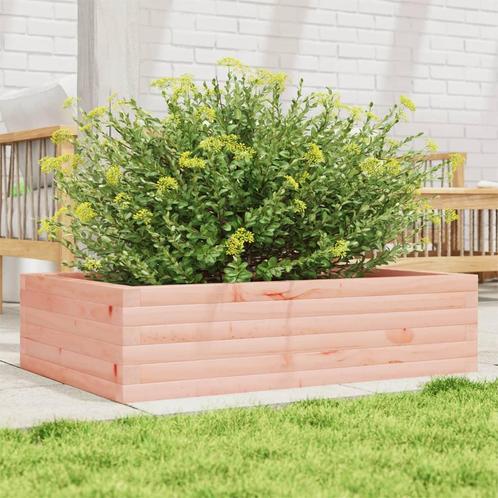 vidaXL Plantenbak 90x60x23 cm massief douglashout, Tuin en Terras, Bloembakken en Plantenbakken, Nieuw, Hout, Verzenden