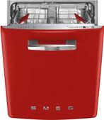 Smeg STFABRD3 retro jaren 50 onderbouw vaatwasser - rood, Witgoed en Apparatuur, Vaatwasmachines, Verzenden, 60 cm of meer, Minder dan 10 liter