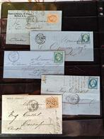 Frankrijk - Set klassieke postzegels, Cérès en Napoleon, los, Gestempeld