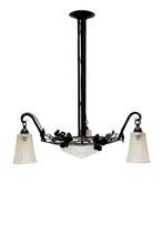 Franse Lamp, Art Deco, Gesigneerd Lampen, Verzenden