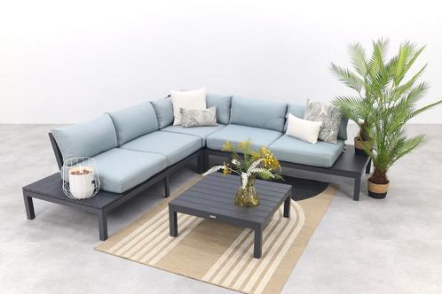 Garden Impressions Annabella loungeset - Mint grey, Tuin en Terras, Tuinsets en Loungesets, Loungeset, Nieuw, Overige materialen