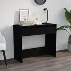 vidaXL Wandtafel 89x41x76,5 cm staal zwart, Huis en Inrichting, Tafels | Bijzettafels, Verzenden, Nieuw