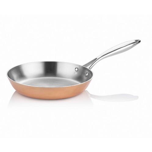 GGM Gastro | Tri-Ply koperen koekenpan - Drielaagse | 510-28, Huis en Inrichting, Keuken | Potten en Pannen, Nieuw, Verzenden
