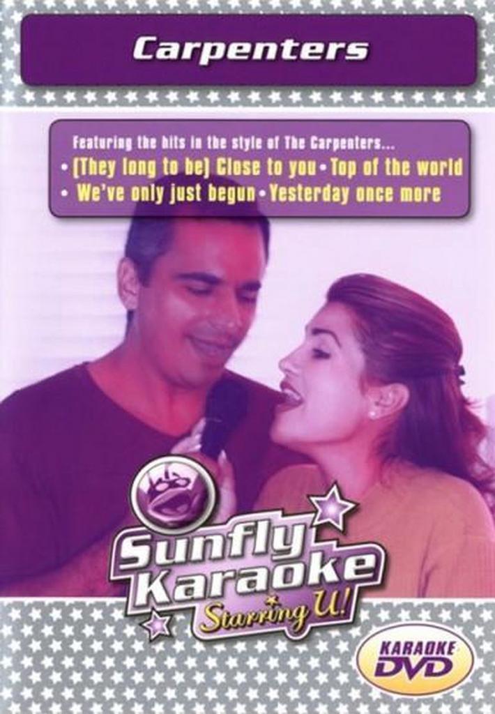 dvd - Sunfly Karaoke - Carpenters - Sunfly Karaoke - Carp..., Cd's en Dvd's, Dvd's | Overige Dvd's, Zo goed als nieuw, Verzenden