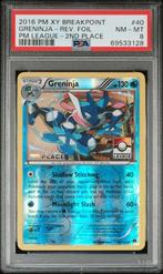 Greninja (BKP 40) – 2nd Place League Promo – PSA 8, Ophalen of Verzenden, Nieuw