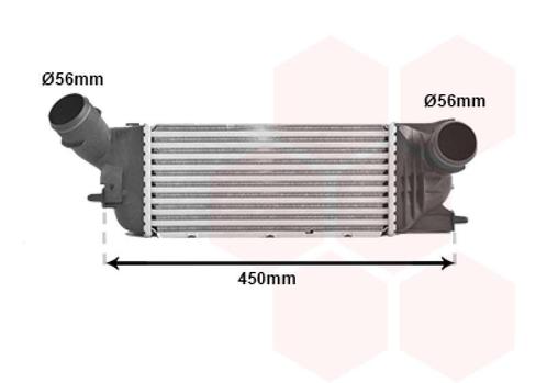 INTERCOOLER VOOR CITROEN C5 RD/TD 2008-2017, Auto-onderdelen, Airco en Verwarming, Nieuw, Ophalen of Verzenden