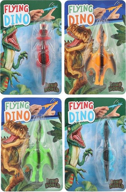 Depesche - Dino World vliegende dino 1 assorti geleverd, Kinderen en Baby's, Speelgoed | Overig, Ophalen of Verzenden