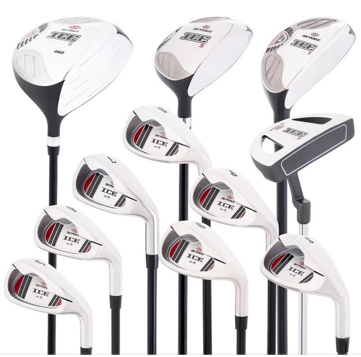 Skymax ICE IX-5  Full Golfset Heren Rechts Graphite / Staal, Sport en Fitness, Golf, Set, Nieuw, Overige merken, Ophalen of Verzenden
