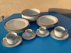 Richard Ginori - Tafelservies voor 12 (17) - zee / blauw /