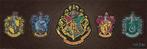 Poster Harry Potter Crests 91,5x30,5cm, Verzenden, Nieuw, A1 t/m A3