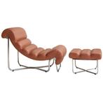 Georges Charles van Rijk fauteuil met voetbank, Huis en Inrichting, Verzenden, Nieuw