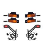 SET-200 | 2x Breedtelampen + 4x Markeringslamp Oranje, Auto-onderdelen, Verlichting, Ophalen of Verzenden, Nieuw