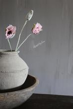 Zijden Papaver / Klaproos light pink 76 cm, Ophalen of Verzenden, Nieuw