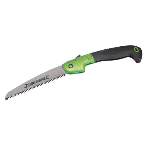 Silverline Inklapbare tri-cut handzaag - vlijmscherp zaag..., Doe-het-zelf en Verbouw, Gereedschap | Handgereedschap, Nieuw, Ophalen of Verzenden