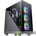 Thermaltake Divider 300 TG Midi Tower Zwart, Computers en Software, Computerbehuizingen, Verzenden, Nieuw