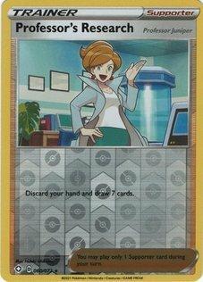 Professors Research 060/072 reverse holo shining fates, Hobby en Vrije tijd, Verzamelkaartspellen | Pokémon, Losse kaart, Nieuw