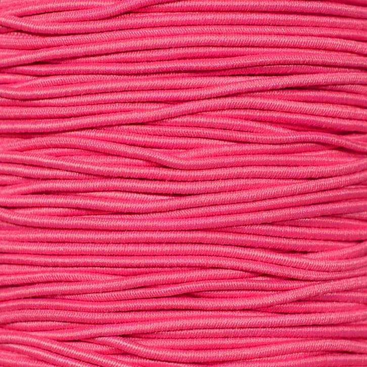 3mm Elastisch Touw - Fuchsia - 50 meter op rol, Doe-het-zelf en Verbouw, Overige Doe-het-zelf en Verbouw, Nieuw, Ophalen of Verzenden