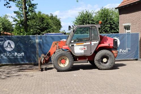 Veiling: Verreiker Manitou MLT 524 Diesel 4699kg 0.15m 2001, Zakelijke goederen, Machines en Bouw | Kranen en Graafmachines, Verreiker
