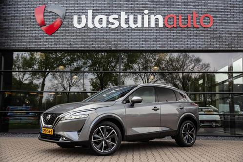 Zakelijke Lease |  Nissan QASHQAI 1.3 MHEV Xtronic Tekna Plu, Auto's, Nissan, Onderhoudsboekje, Lease, Zwart, Automaat, SUV of Terreinwagen