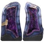 AAA Kwaliteit - Amethist & Blauwe Agaat - 48x20x24 cm -
