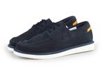 Timberland Veterschoenen in maat 41 Blauw | 10% extra, Timberland, Zo goed als nieuw, Veterschoenen, Verzenden
