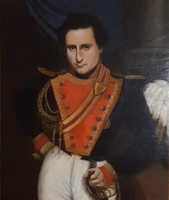 Franse school (XIX) - Retrato, Antiek en Kunst, Kunst | Schilderijen | Klassiek