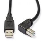 USB A naar USB B kabel | 1.8 meter | USB 2.0, Computers en Software, Pc- en Netwerkkabels, Nieuw, Verzenden