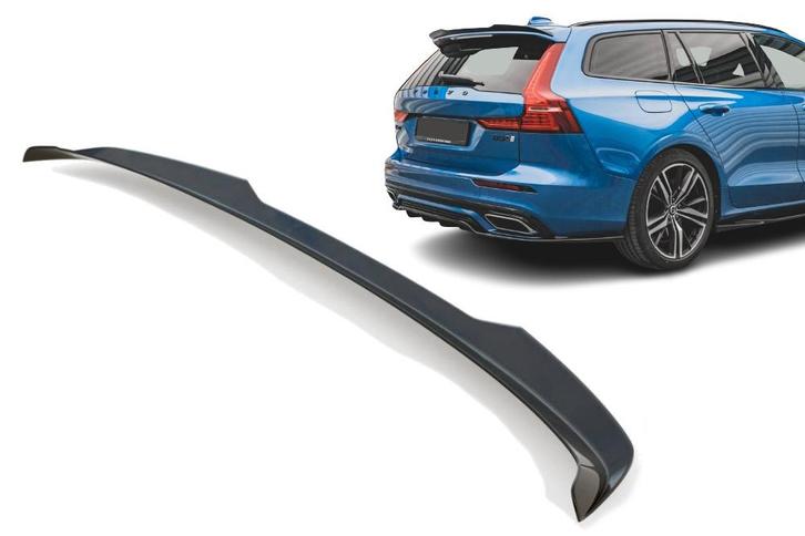 Achterspoiler Add-on | Volvo | V60 2018+ | glanzend zwart, Auto-onderdelen, Carrosserie en Plaatwerk, Nieuw, Volvo, Verzenden