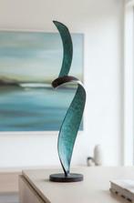 Signed - sculptuur, Helix Spiral - 56 cm - Brons