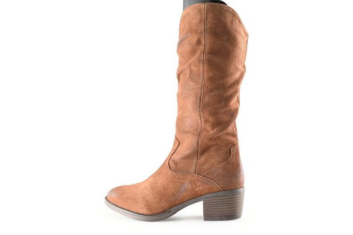 AQA laarzen in maat 37 Cognac | 10% korting, Kleding | Dames, Schoenen, Overige kleuren, Gedragen, Hoge laarzen, Verzenden