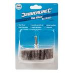 Silverline Slijpmop - Ø 80 mm - 80 Korrel - Voor Hout, Me.., Ophalen of Verzenden, Nieuw