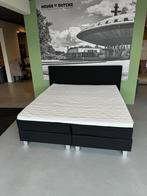 Boxspring antraciet 160/200 bed 30% Extra korting slaapluxe, Ophalen, Overige kleuren, Project Boxspring Antraciet, 200 cm