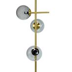 Dyberg Larsen - Staande lamp - Como - Brons/Rook - Glas,