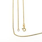 Gouden S-schakel ketting | 54 cm (unisex, gouden ketting), Sieraden, Tassen en Uiterlijk, Kettingen, Ophalen of Verzenden, Gebruikt